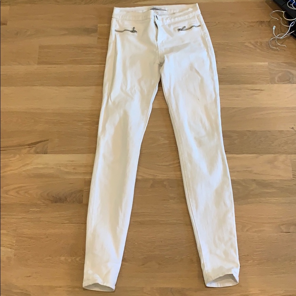 J Brand White Jeans